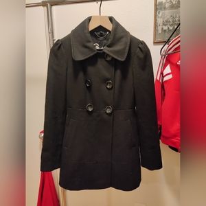Guess black wool jacket